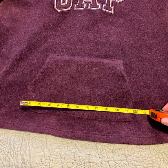 Gap Purple Fleece Sweater Large Pre-owned SOLD - Picture 10 of 11